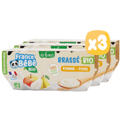 Brassés BIO Pomme Poire