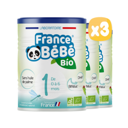 Lait infantile bio poudre 1er âge