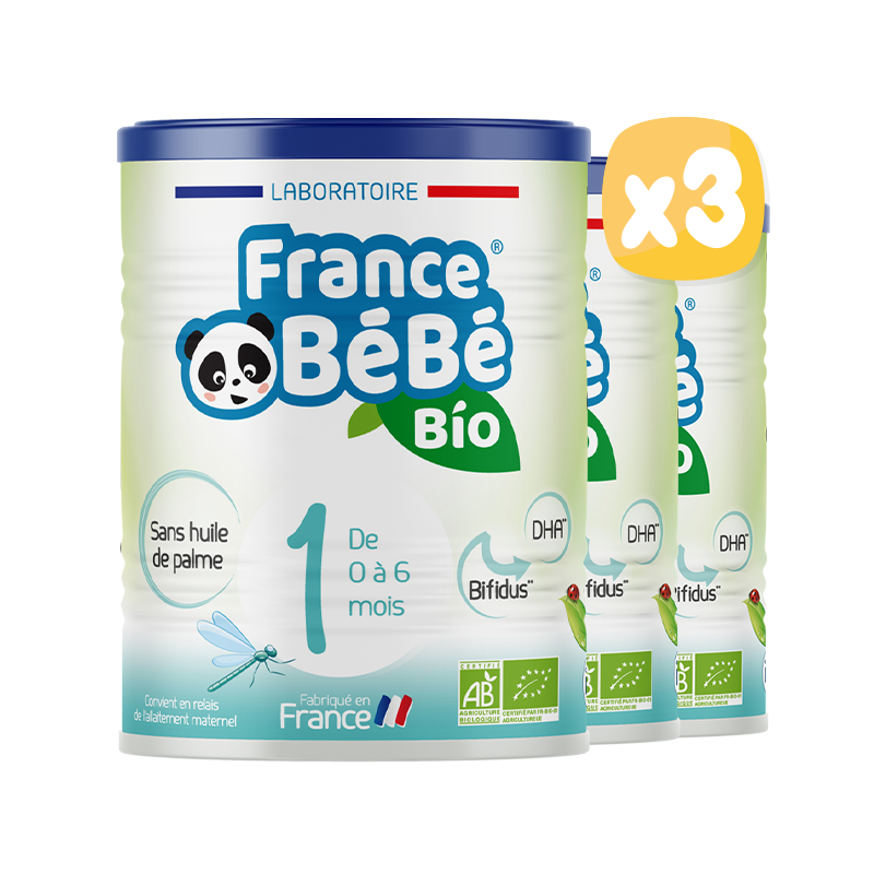 Lait infantile bio poudre 1er âge