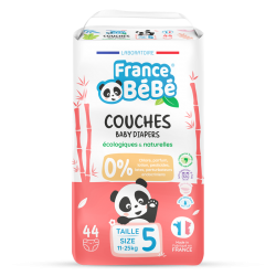 Couches Ecologiques Taille 5 - De 11 à 25kg, 40 Unités