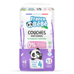 Pack 1 mois - Couches écologiques Taille 4