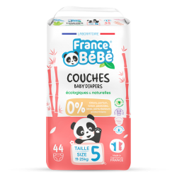 Pack 1 mois - Couches écologiques Taille 5