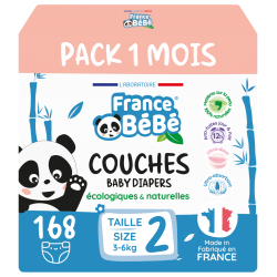 Pack 12 Gourdes de purée de fruits FRANCE BéBé BIO - Mangue Pêche Pomme -  LABORATOIRE FRANCE BEBE NUTRITION à Laval