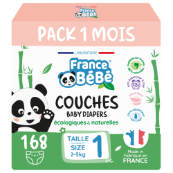 Pack 1 mois - Couches...