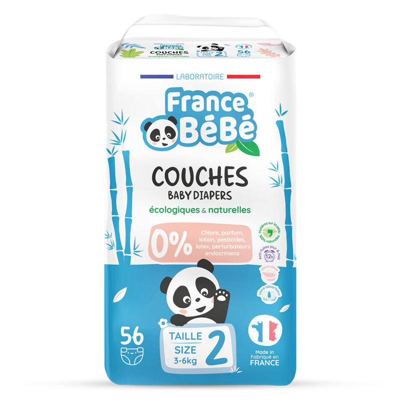 Paquet de couches écologique taille 2 – Peaudouce France