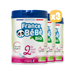 Lait infantile bio poudre 2ème âge