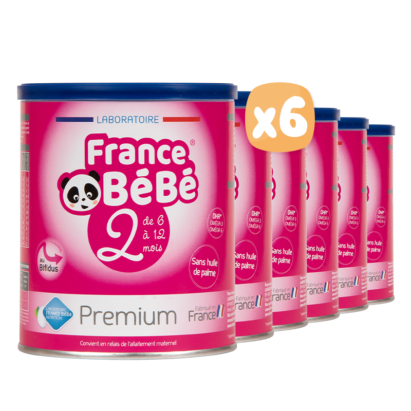 Lait Infantile En Poudre Premium Pour Nourrissons A Partir De 6 Mois Sans Huile De Palme France Bebe Bio