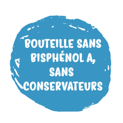 Bouteille sans bisphénol A, sans conservateurs