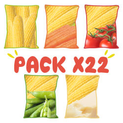 Pack Découverte Sticks de maïs bio x22