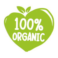 100% organic